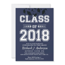 Klass 2018 Silver och Blue Grad Party