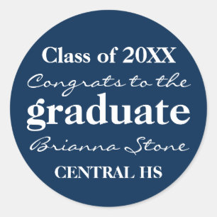 Klass 2018: Studenten Runt Klistermärke