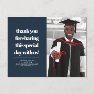 Klass 2019 Photo Studenten Tack Vykort