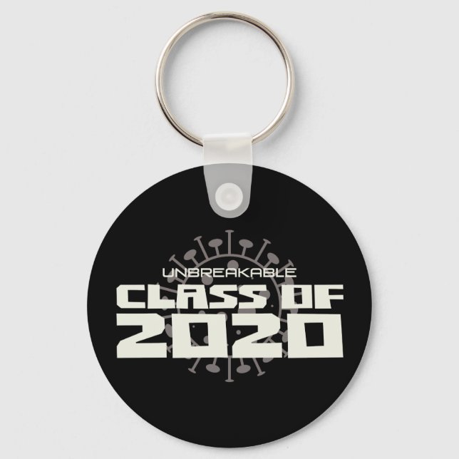Klass 2020: Coronavirus - Onedbrytbart Nyckelring (Framsida)