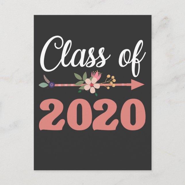 Klass 2020: Dotter till friska skolbarn Vykort (Framsida)