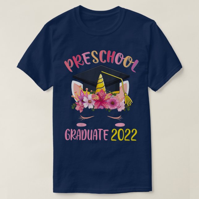 Klass 2020 i Student i barnförskoleklassen Cute Un T Shirt (Design framsida)