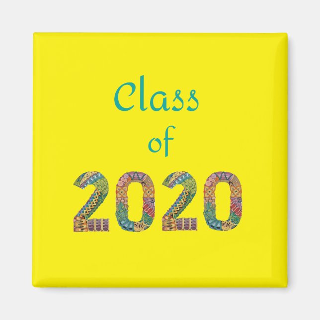 Klass 2020 magnet (Framsidan)