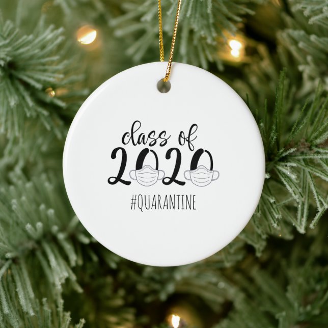 Klass 2020 Ornament - Facemask (Träd)