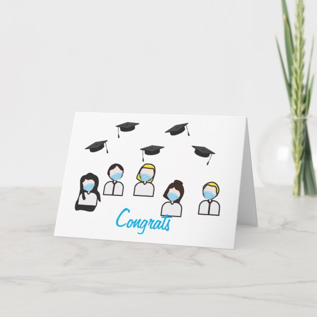 Klass 2020 Studenten Kort (Framsida)
