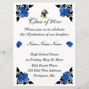 Klass 2020-Studentkort Inbjudningar