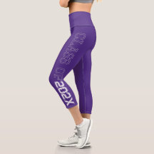 Klass 2021 Lila High Waisted Capris Leggings