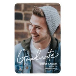Klass 2021 Modern Student-meddelande Magnet