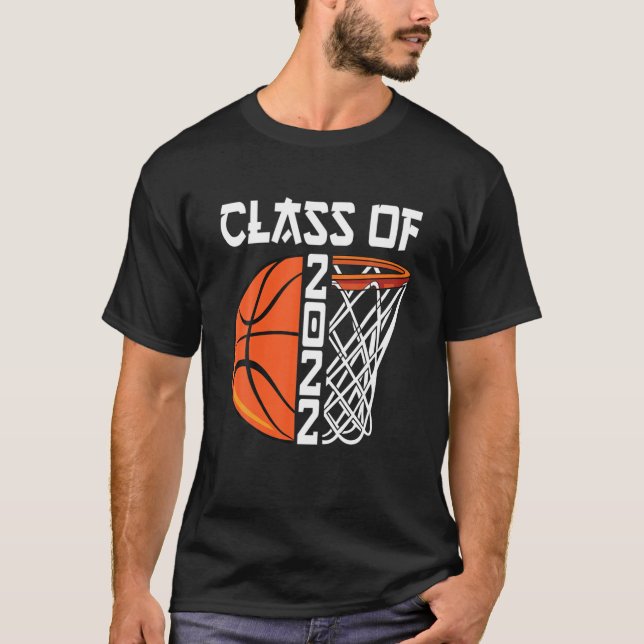 Klass 2022: Basketbollspelargåva från Studenten T Shirt (Framsida)