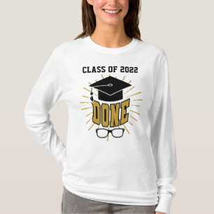 Klass 2022 Färdig Examensfirande Nyhet T Shirt