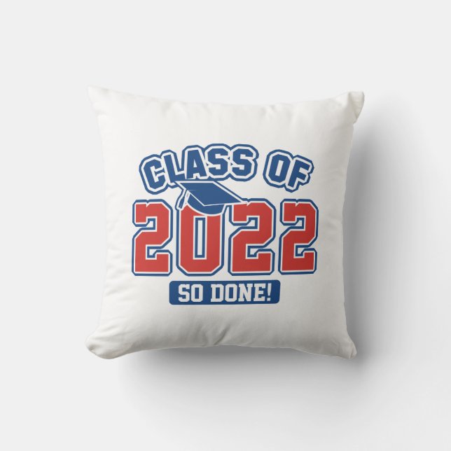 Klass 2022, färdigt kudde (Framsida)