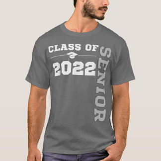 Klass 2022: Högre årtal 22 Back to school Färg T Shirt