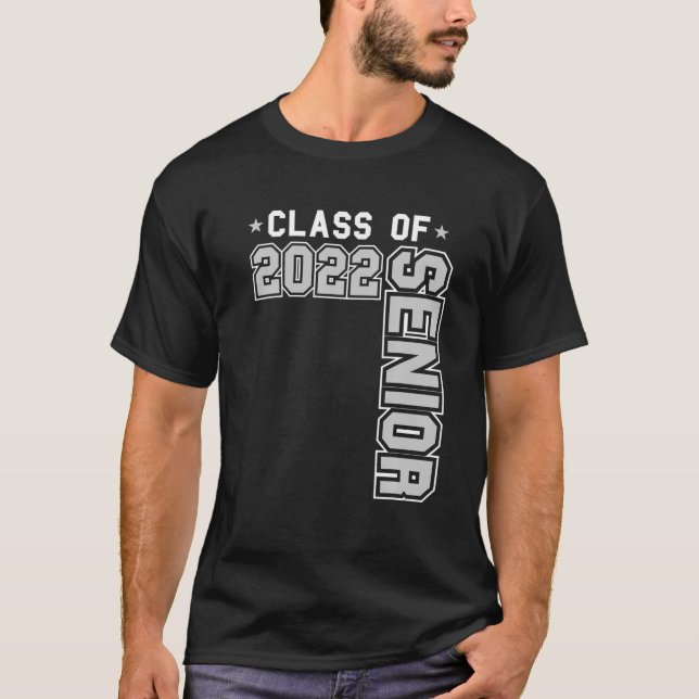 Klass 2022: Högre högskoleexamen i Studenten 2022 T Shirt (Framsida)