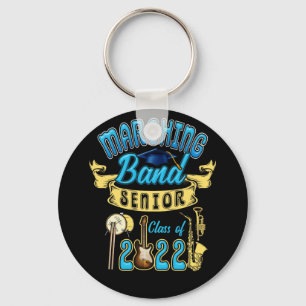 Klass 2022 Marching Band Senior Studenten Nyckelring