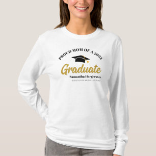 Klass 2022: Proud Mamma i Student Anpassningsbar T Shirt