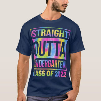 Klass 2022 Rak Outta Kindergarten-examen T Shirt