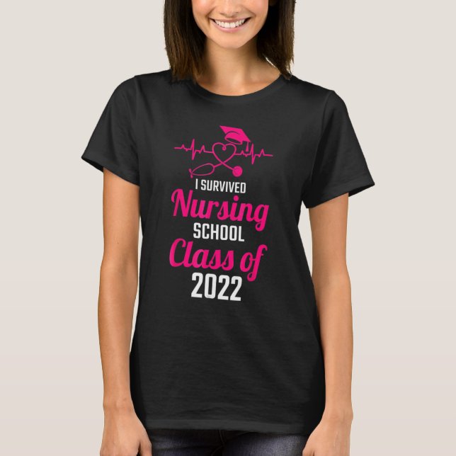 Klass 2022 Student: Högre skolår T Shirt (Framsida)