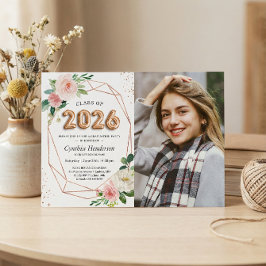 Klass 2023: Ballon Brev Photo Studenten Inbjudningar