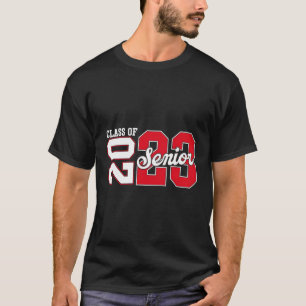 Klass 2023: Högre 2023 Studenten eller första dage T Shirt