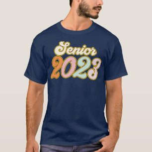 Klass 2023: Högre 2023 Studenten eller första dage T Shirt