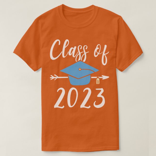 Klass 2023: Högre Studenten T Shirt (Design framsida)