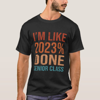 Klass 2023: Jag gillar 2023 Klar gymnasieutbildnin T Shirt