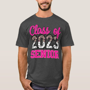 Klass 2023: Rosa av ledande volleyball Leopard T Shirt