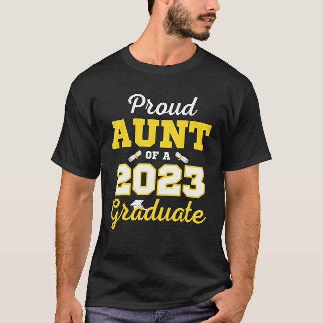 Klass 2023: Shirt Proud Moster i Student 2023 T (Framsida)