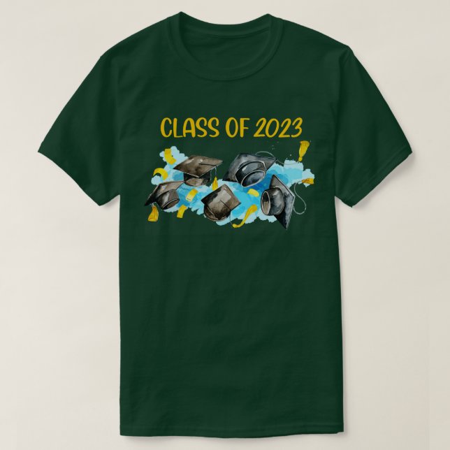 Klass 2023 Studenten Hat T Shirt (Design framsida)