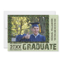 Klass 2023 Studenten Photo Camo Anpassningsbar Par