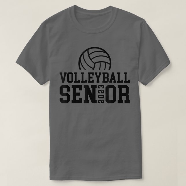 Klass 2023 Studenten Volleyball Senior 2023 T- T Shirt (Design framsida)