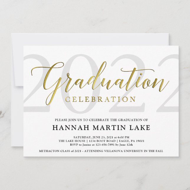 Klass 2023 Studentfestens inbjudan (Framsida)