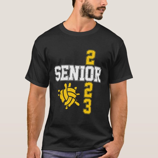 Klass 2023: Volleyball Studenten, klass 2023 T Shirt (Framsida)