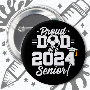 Klass 2024 Fotbollsskåp Pappa Senior 2024 Knapp