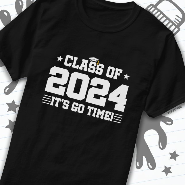 Klass 2024: Högre Studenten-gymnasiet T Shirt (Skapare uppladdad)