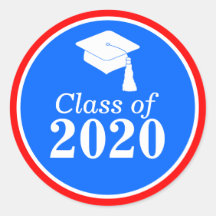 Klass 2024 Rött vitt blått Studenten