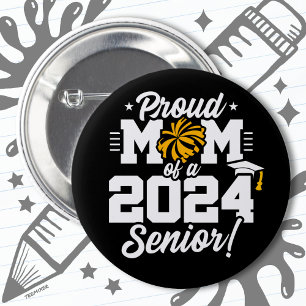 Klass 2024 Studenten Cheer Mamma Senior 2024 Knapp