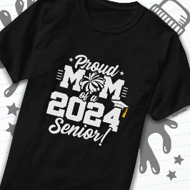 Klass 2024 Studenten Cheer Mamma Senior 2024 T Shirt