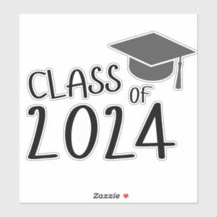 Klass 2024 Studenten Klistermärken