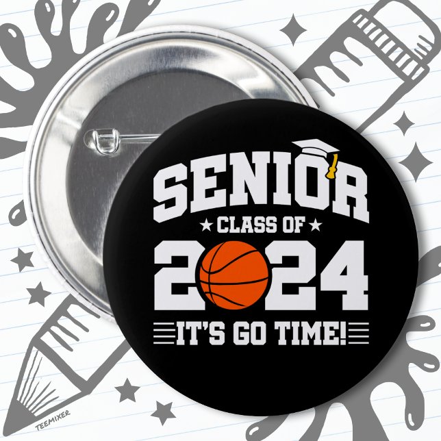 Klass 2024 Studenten Senior 2024 Knapp (Skapare uppladdad)