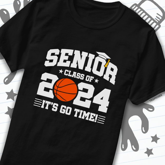 Klass 2024 Studenten Senior 2024 T Shirt (Skapare uppladdad)