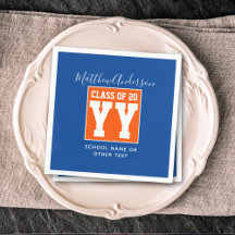 Klass 2024 Studentfest för blått och Orange