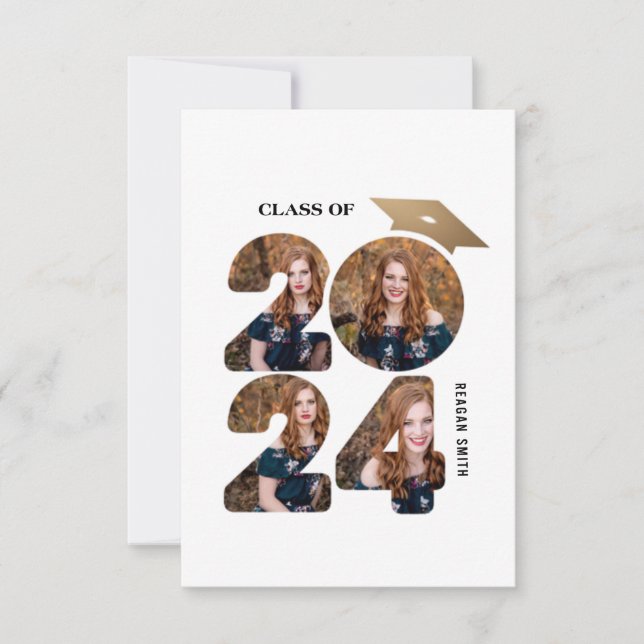 Klass 2024 tack kort (Framsida)