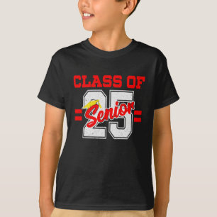 Klass 2025 2025 års högsta Vintage i Studenten T Shirt