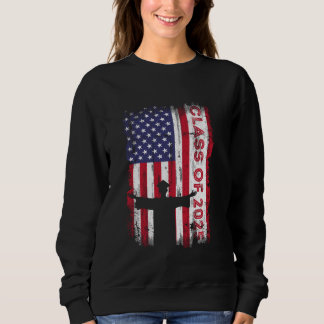 Klass 2025 Amerikanska Flagga Senior Studenten 202 T Shirt