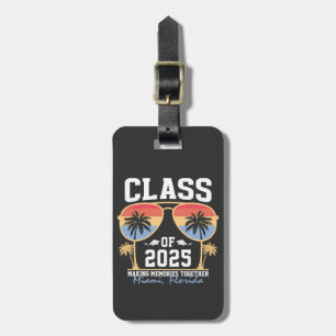 Klass 2025 Anpassningsbar Studenten Resa Bagagebricka