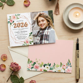 Klass 2025: Ballon Brev Photo Studenten Inbjudningar