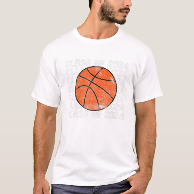 Klass 2025: Basketboll T Shirt (Framsida)