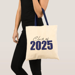 Klass 2025: Blåblå Glitter Tygkasse