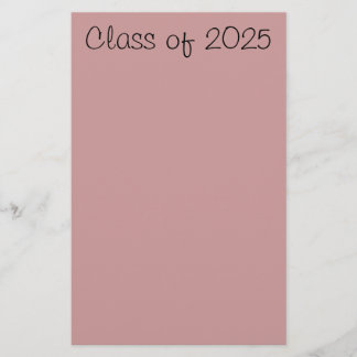 Klass 2025 brevpapper